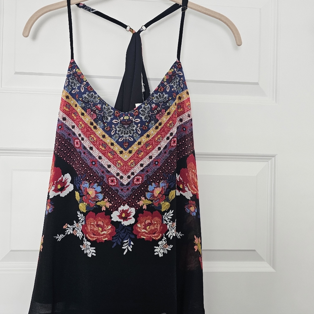 Eyeshadow Multicolor Floral Camisole